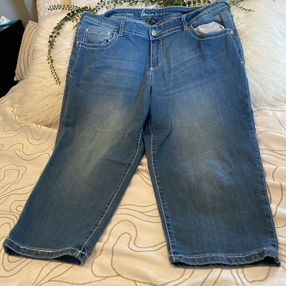 Women’s Plus Lane Bryant Ankle Straight Leg Jean